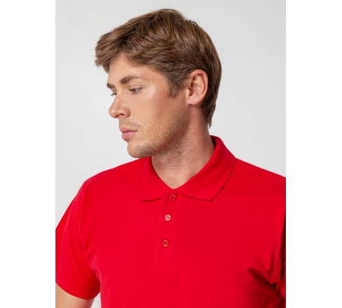 Рубашка поло мужская Spring 210, красная