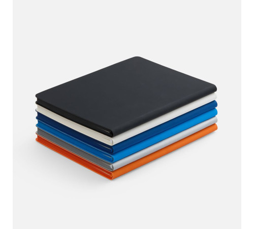 Блокнот Flex Shall ver.2, серебристый