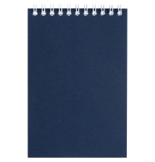 Блокнот Dali Mini в клетку, синий