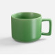 Чашка Jumbo в коробке матовая, зеленая