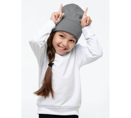 Шапка Real Talk, серая