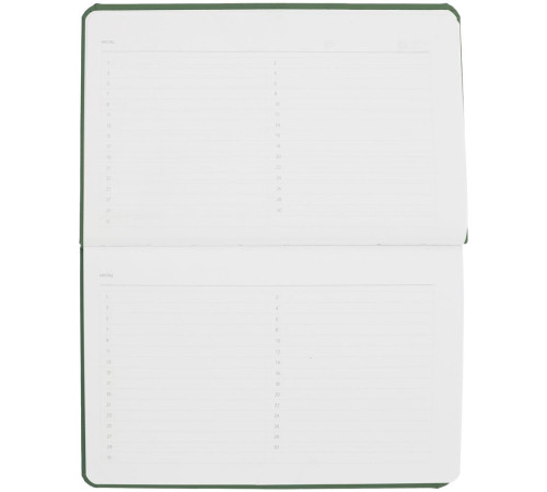 Еженедельник Urban, недатированный, зеленый