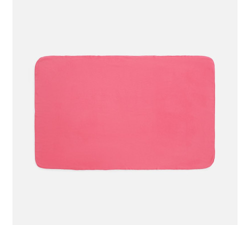 Флисовый плед Warm&Peace, розовый (коралловый)