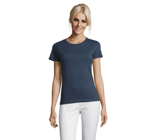 Футболка женская Regent Women, синяя (джинс)