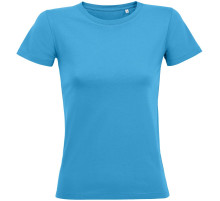 Футболка женская Regent Fit Women, ярко-бирюзовая