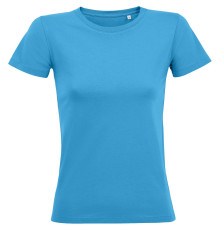 Футболка женская Regent Fit Women, ярко-бирюзовая