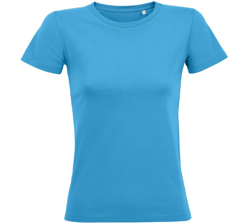 Футболка женская Regent Fit Women, ярко-бирюзовая