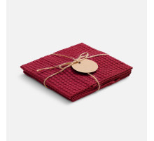 Набор кухонных полотенец Good Wipe, красный