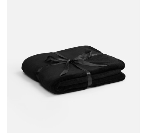 Плед Plush, черный