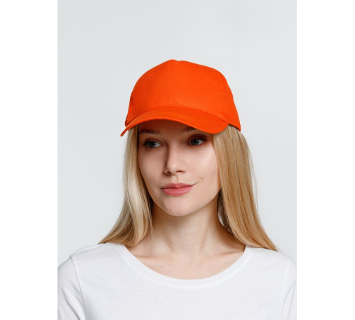 Бейсболка Promo, оранжевая