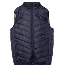 Жилет с подогревом Thermalli Valmorel, темно-синий