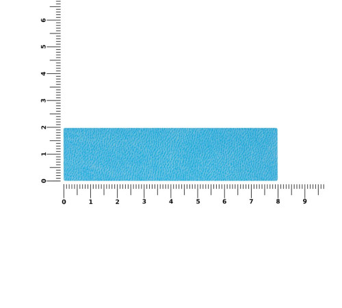 Лейбл Listra Latte, голубой