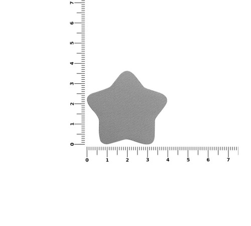 Наклейка тканевая Lunga Bial, M, серая