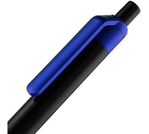 Ручка шариковая Fluent, синий металлик