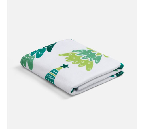 Флисовый плед Imaginario, зеленый