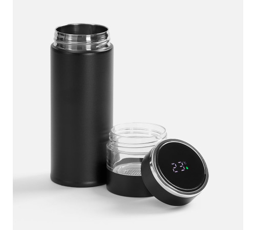 Смарт-бутылка с инфьюзером Thermory ver.2, черная