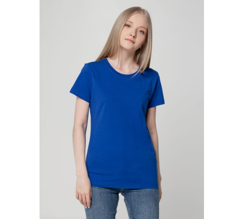 Футболка женская T-bolka Lady, ярко-синяя