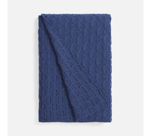 Плед Braidera, синий (черника)