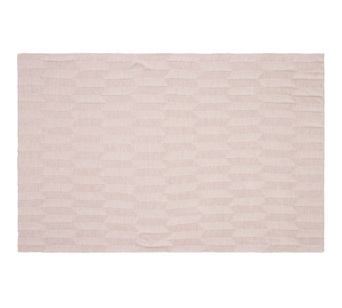 Плед Rombus, бежевый меланж