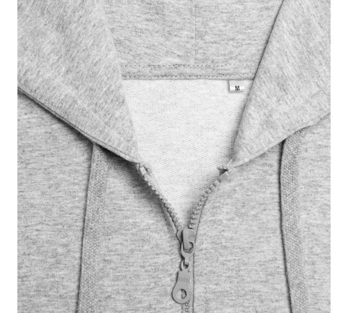 Толстовка на молнии с капюшоном Unit Siverga, темно-синяя