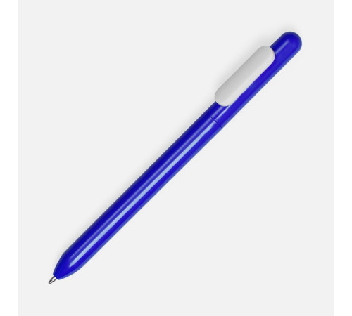 Ручка шариковая Swiper, синяя с белым