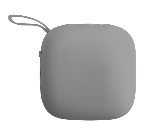 Беспроводная колонка Chubby, серая с голубым