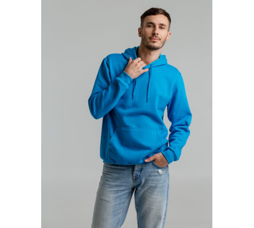 Толстовка с капюшоном Snake II бирюзовая