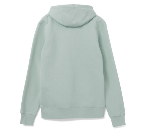 Толстовка с капюшоном унисекс Hoodie, серо-зеленая