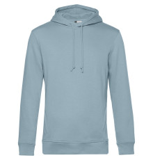 Толстовка с капюшоном унисекс BNC Inspire (Organic), серо-голубая