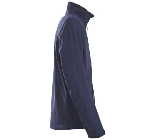 Куртка софтшелл мужская Trial, темно-синяя