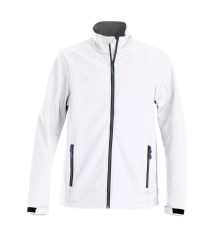 Куртка софтшелл мужская Trial, белая