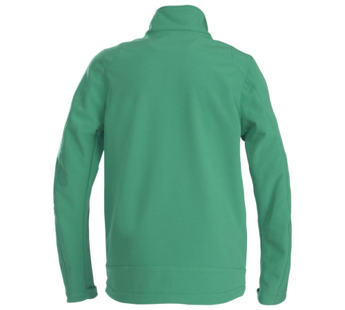 Куртка софтшелл мужская Trial, зеленая