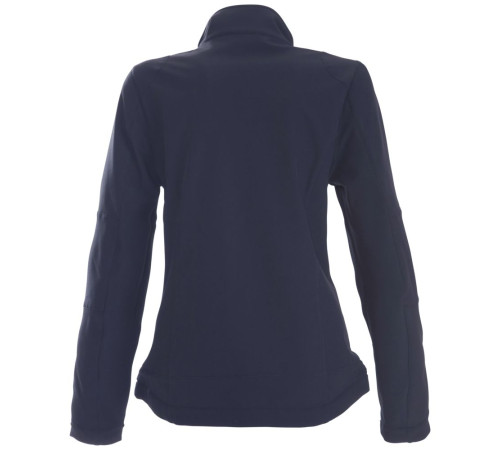 Куртка софтшелл женская Trial Lady, темно-синяя