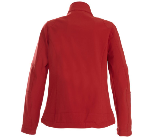 Куртка софтшелл женская Trial Lady, красная