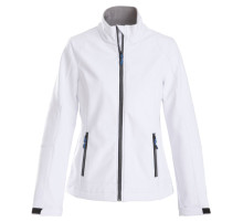 Куртка софтшелл женская Trial Lady, белая