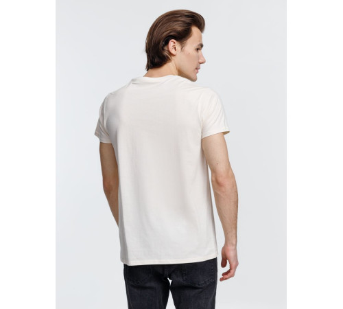 Футболка мужская Crusader Men, светло-бежевая (неокрашенная)