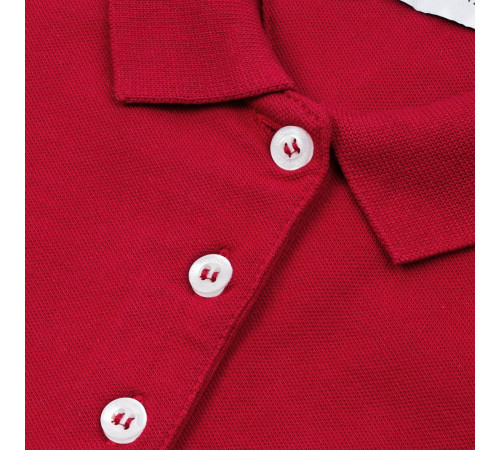 Рубашка поло женская Sunset, красная