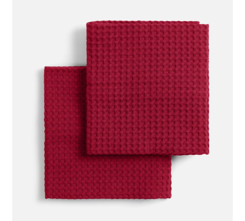 Набор кухонных полотенец Good Wipe, красный
