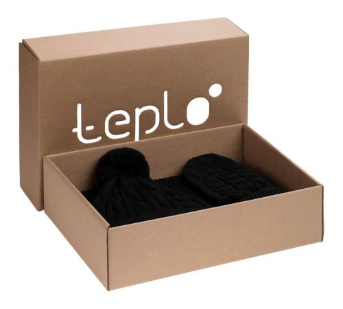 Набор Heat Trick, черный меланж