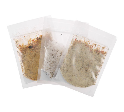 Пакет с замком Zippa XS, полупрозрачный матовый