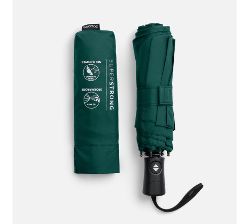 Складной зонт Fiber Magic Superstrong, зеленый