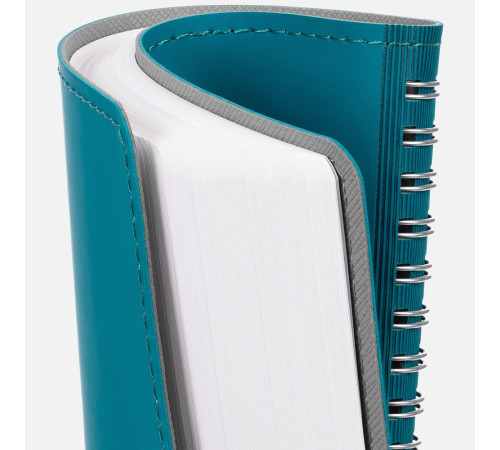 Ежедневник Spring Shall, недатированный, бирюзовый