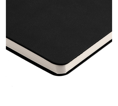 Блокнот Verso в клетку, черный