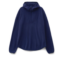 Анорак флисовый унисекс Fliska, темно-синий