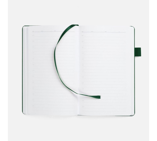 Ежедневник White Shall, недатированный, бело-зеленый