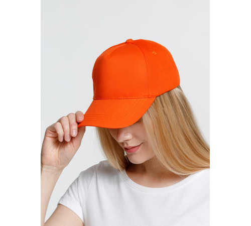 Бейсболка Promo, оранжевая