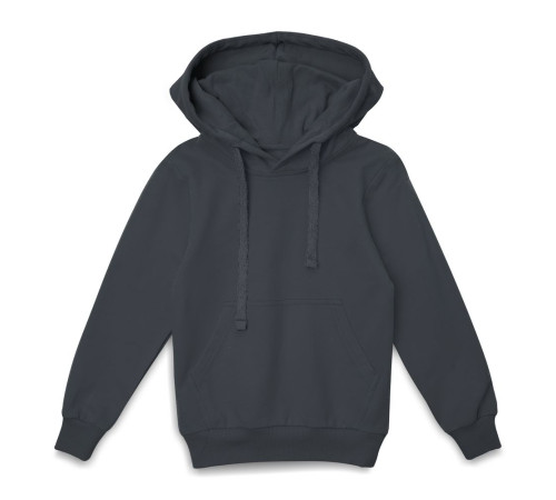 Худи детское Kirenga Kids 2.0, темно-серое (графит)