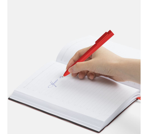 Ручка шариковая Swiper SQ Soft Touch, красная