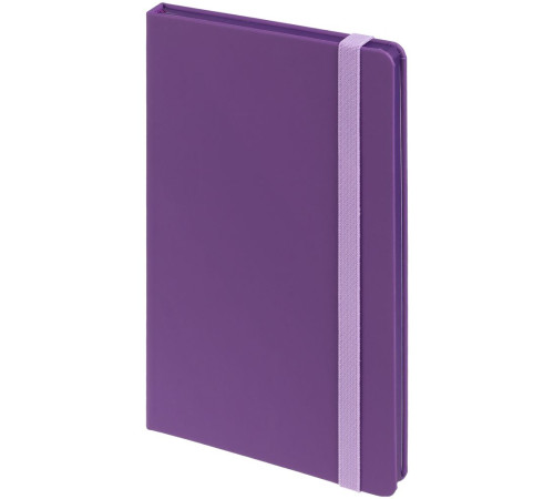 Блокнот Shall, в линейку, фиолетовый