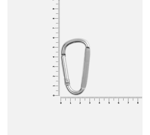 Карабин Raby, серебристый